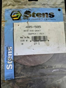 Junta de disco de accionamiento Stens 485-585 para Snapper - Imagen 1 de 2