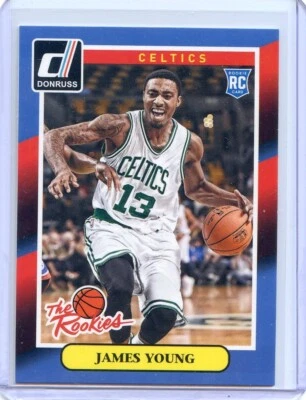 Panini Donruss The Rookies 2014-15 RC no. 11 James Young - Boston Celtics Foto 1 de 3