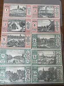 Stadtsparkassenschein  BERLIN 20x 50 Pfg. vom 9. September 1921 - Bild 1 von 4