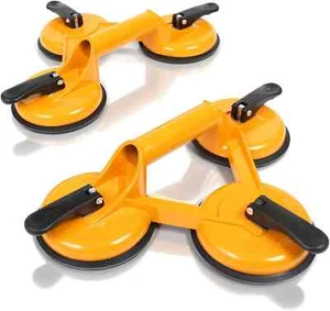 Amazy Suction Lifter Pack of 2 - Vacuum Lifter for the Safe Transport of Glass - Picture 1 of 5