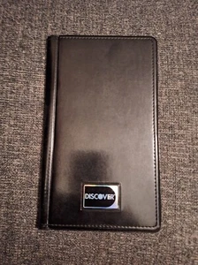 Lot of 8 New DISCOVER Guest Check Credit Card Receipt Folder Holder 5 x 9" - Picture 1 of 3