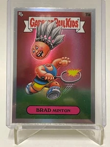 2024 Garbage Pail Kids series 7 Topps Trading Card COL Brad Minton Refractor 11a - Picture 1 of 10