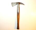 NICE 19TH CENTURY BRITISH AXE WITH A NICELY SHAPED HEAD AND MAKER'S NAME 