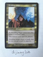 Meddling Mage - Planeshift - Eng Ex+/NM - magic mtg
