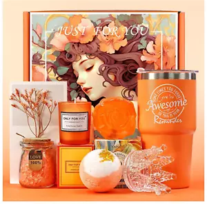 Gifts for Women Unique Spa Gifts Basket Set Birthday, Mothers Day, Valentines Da - Picture 1 of 12