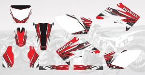 AM0366 MX DIRT BIKE GRAPHICS DECALS STICKERS FOR HONDA CRF 250 R 2004 2005 - Picture 1 of 1