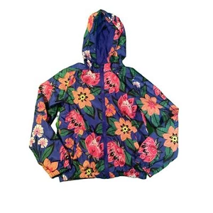 Gymboree Girls Foral Windbreaker size 10/12 - Picture 1 of 5