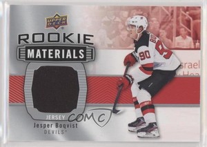 2019-20 Upper Deck Rookie Materials Jesper Boqvist #RM-JB Rookie RC