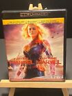 Captain Marvel Disney 4K Ultra Hd + Blu-Ray )Brie Larson , Samuel L. Jackson