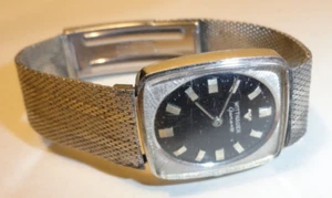 VINTAGE WITTNAUER GENEVE UNISEX AUTOMATIC WATCH 17 JEWELS GOLD FILLED 10k RGP - Picture 1 of 5