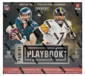 2016 Panini Playbook Calcio Hobby Box Sigillato in Fabbrica NUOVO CON SCATOLA NFL - Foto 1 di 3