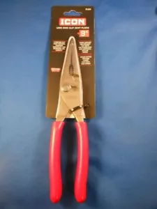 New ICON 9" Needle Nose Slip Joint Adjustable Pliers PLSJ9 70612 - Picture 1 of 9