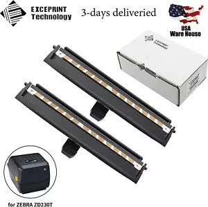 2x Neu Druckkopf für Zebra ZD230T ZD220T Etikettendrucker 203dpi P/N P1115690 - Bild 1 von 5