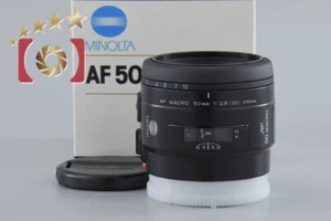 Minolta AF MACRO 50mm f/2.8 New for Sony / Minolta A Mount Lens w/ Box - Picture 1 of 12