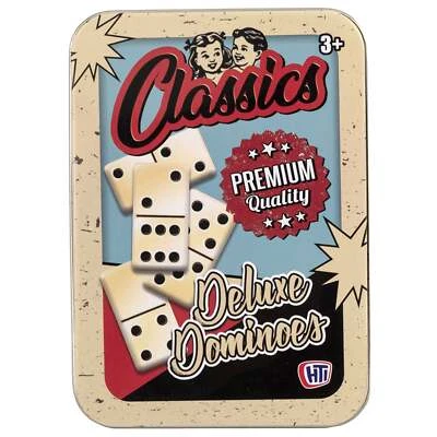 Deluxe Dominos In Metal Tin - Image 1 of 2