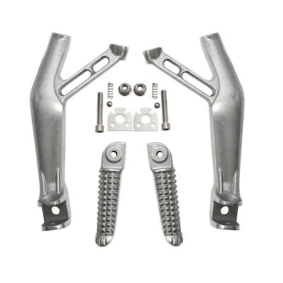 Passenger Footpegs Footrest Bracket Fit For Yamaha YZF R6 17-22 R1 R1S R1M 15-23 - Image 1 of 4