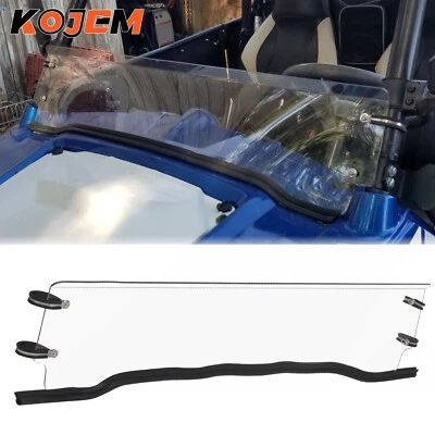 For Polaris RZR 2 Or 4 Seat 800 570 XP 900 Clear Half Windshield Polycarbonate - Image 1 of 4