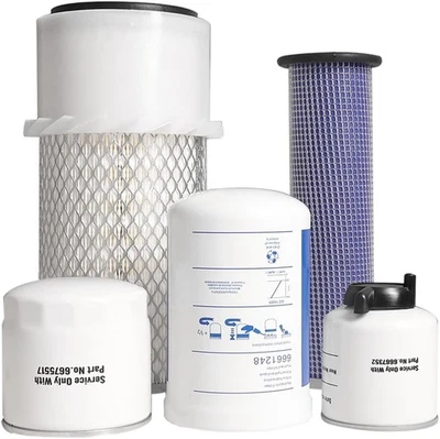 Kit Filtro Aceite Combustible Diesel Aire Interior Para Minicargadora Bobcat 763 T140 T180 T190 Foto 1 de 4