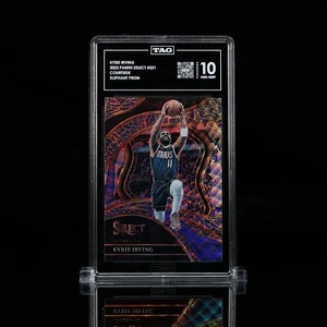 2023-24 Select Kyrie Irving Courtside Elephant Prizm #221 TAG 10 Dallas Mavs - Picture 1 of 7