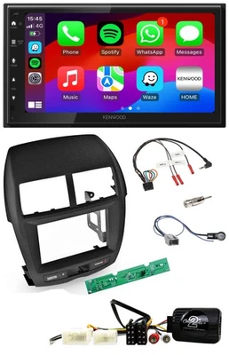 Kenwood Lenkrad USB DAB 2DIN Bluetooth Autoradio für Mitsubishi ASX 2010-2014 - Bild 1 von 4