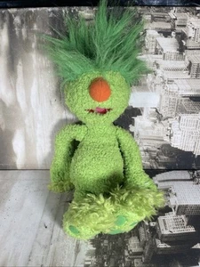 Vintage 2001 Tomy Jim Henson The Hoobs Groove grün sprechendes weiches Kuscheltier - Bild 1 von 2