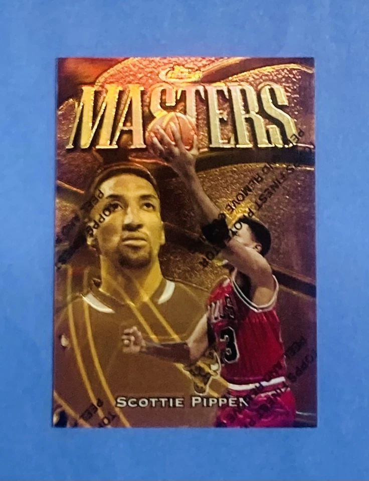系列 #/289 1997 年最佳黄金折射器 Scottie Pippen W 涂层大师-OBO — 第 1/4 张图片