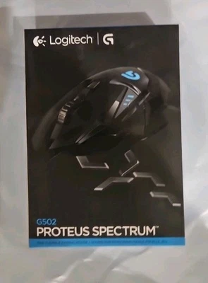 Logitech G502 Proteus Spectrum Tunable Gaming Mouse With Weight Balance Tuning - Image 1 of 4