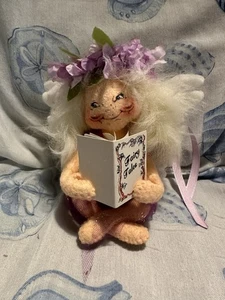 Annalee Doll Fairy Tales Lavender Angel Sprite 2002 Purple 4.5" Purple - Picture 1 of 4