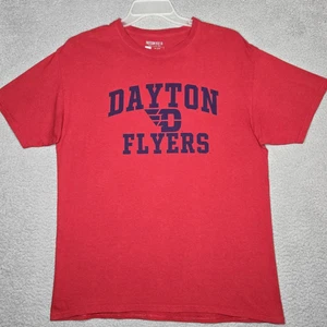 Camiseta Roja Dayton Flyers - Hombre Adulto Unisex Grande - 100% Algodón - ¡Limpia! - Imagen 1 de 8