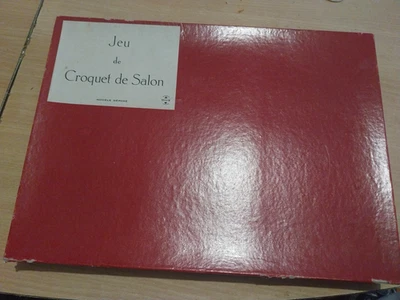 Jeu de croquet de salon avec accessoires dans sa boite - Photo 1/4