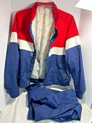 Jaqueta e calça Gore-Tex Jack Nichlaus golfe corta-vento terno tamanho GG e 2Xl LEIA - Imagem 1 de 4