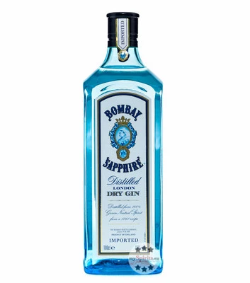 Bombay Sapphire Gin 40 - Cocktail-Gin / 40 % Vol. / 1,0 Liter-Flasche - Bild 1 von 3