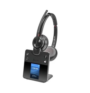 Polycom Savi 8420 Office MS Stereo Wireless Headset 8L7F5AA#ABA - Afbeelding 1 van 1