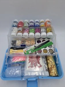 Resin Decoration Accessories kit Silicone Starter Kit Epoxy Resin Supplies - Bild 1 von 19