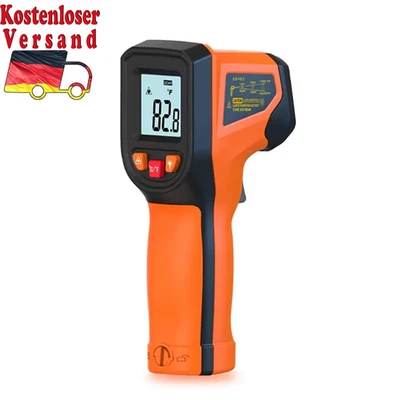 -50~600°C Digital Infrared Thermometer Laser Non-Contact Temperature Meter Pyrom - Bild 1 von 4