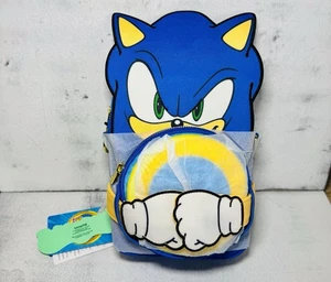 LOUNGEFLY CROSSBUDDIES Sonic the Hedgehog Sega Umhängetasche SELTENER FUND NEU - Bild 1 von 12