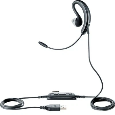P/N: 2507-823-109 Jabra UC Voice 250 MS  Earhook Headset,USB Headphone Version A - Image 1 of 4