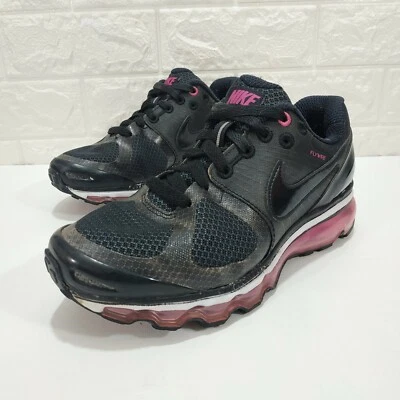 Nike Air Max 2010 Flywire Wineberry Talla 8,5 EUR 38 Negro Zapatos para Correr 386374-007 Foto 1 de 4