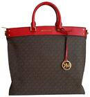 Michael Kors Travel Large North South Tote Flame