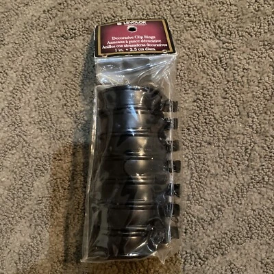 Levolor 7 декоративные зажимы / кольца - новый - Изображение 1 из 4