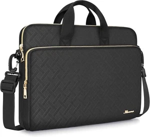 Laptop Sleeve Case 14 Inch Computer Shoulder Bag for 15" Macbook Air M3 2024/Len - Picture 1 of 6