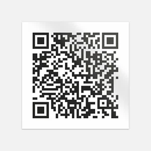 Calcomanía de vinilo con código QR Freestyler - Imagen 1 de 4
