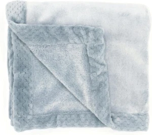 New Aden & Anais So Soft Minky Plush Sea Blue Stroller, Crib, Cuddles Blanket - Picture 1 of 4