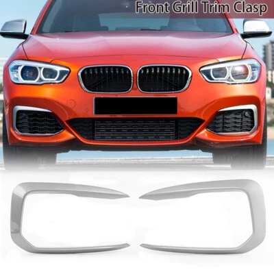 Par de molduras de luces antiniebla de ventilación de aire lateral para parachoques delantero para BMW F20 F21 M Sport 2012-2019 Foto 1 de 4