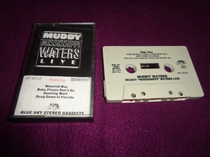 CASSETTE TAPE MUDDY WATERS / MUDDY MISSISSIPPI LIVE / BLUE SKY PZT 35712‌ - Picture 1 of 1