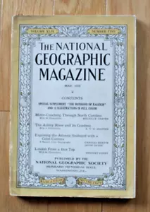 National Geographic mayo 1926 Motor-Coaching; Ashley R; Londres; Atlantic Seaboard - Imagen 1 de 24
