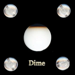 Capital Plastic #144 Coin Holder U.S. Dime - Black - Picture 1 of 1