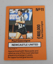 1987 Boss Leisure Emlyn Hughes' Team Tactix Paul Gascoigne #NU11