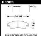 Hawk Performance HB383Y.685 LTS Disc Brake Pad