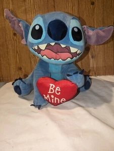 Gemmy Disney 15" inch Lilo & Stitch Be Mine Valentine's Day Plush Large - Picture 1 of 11
